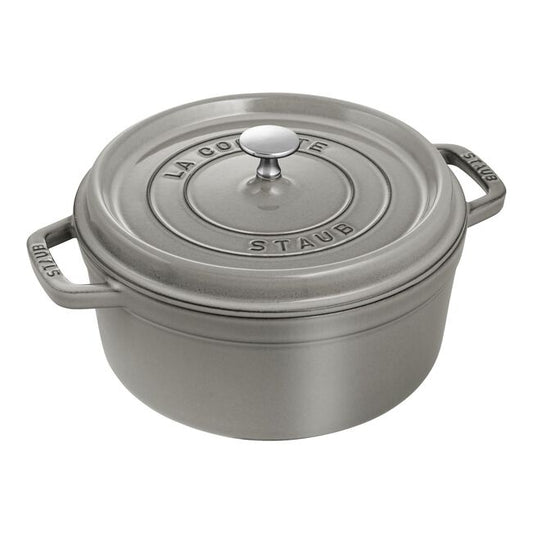 4 qt, Round, Dutch Oven, Graphite Grey