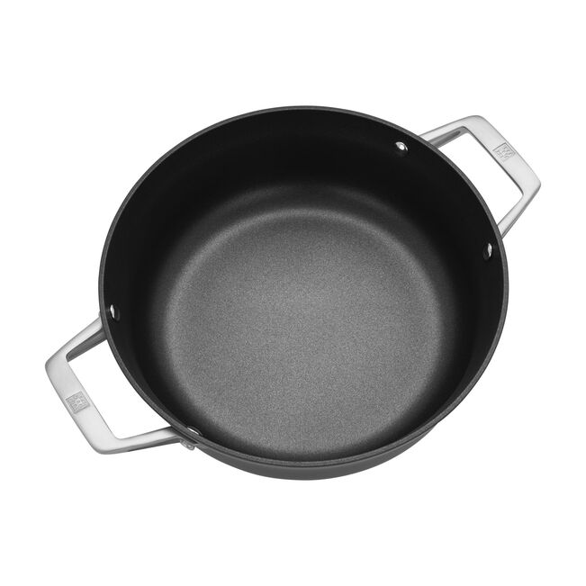 4 qt, Aluminum, Non-stick, Hard Anodized Chef's Pan