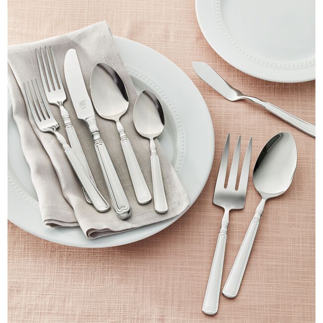 45-pc Flatware Set, 18/10 Stainless Steel